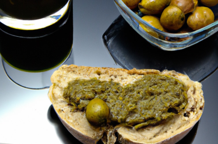 Olivenpesto Rezept (für 4 Portionen) 2 Olivenpesto Rezept