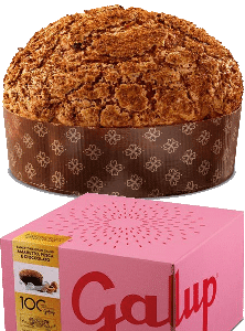 Panettone Gran Galup Amaretti e Pesca e Cioccolato (Amaretti + Pfirsich + Schokolade) Galup