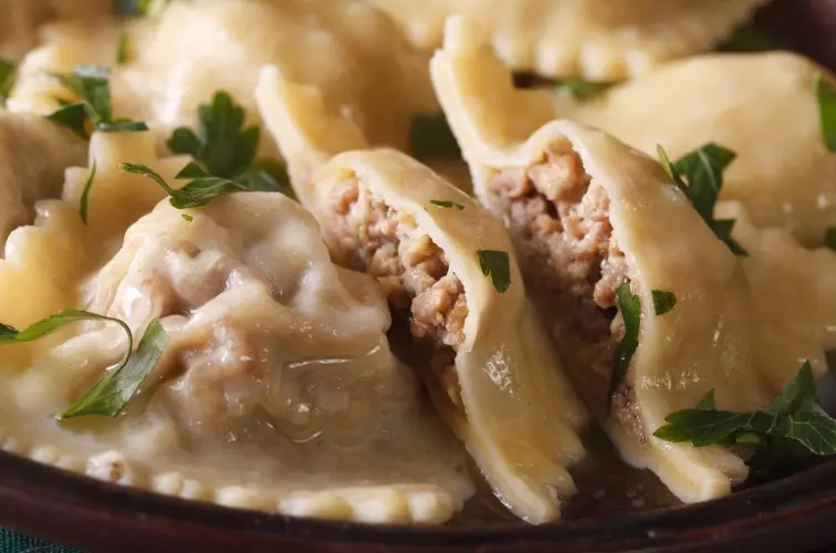 Die besten Ravioli-Füllungen - italienische Rezepte 4 Ravioli di Carne