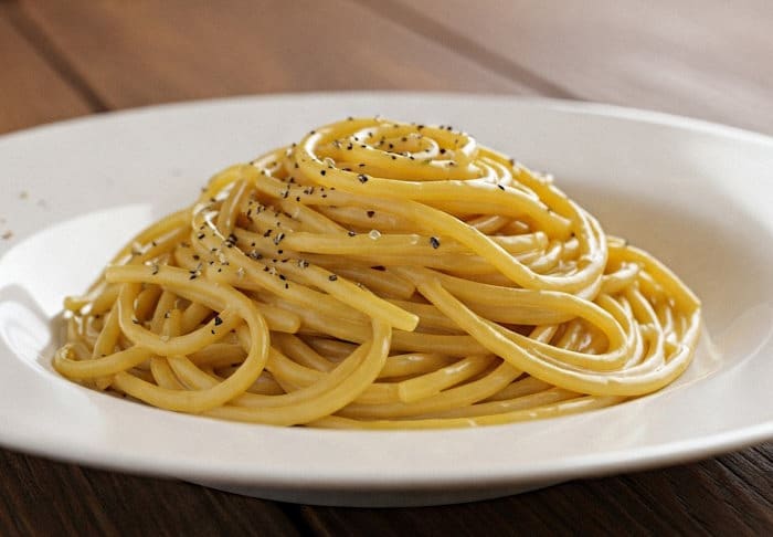 Spaghetti Carbonara vegetarisch (bestes Rezept) 3 Spaghetti Carbonara vegetarisch klassisch