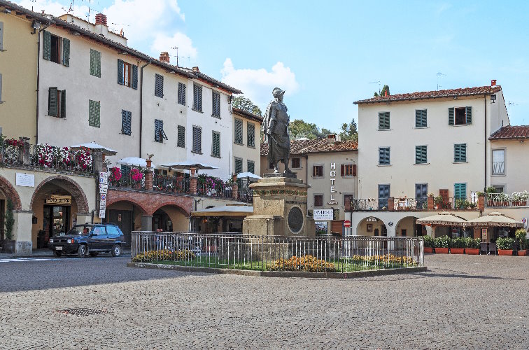Greve in Chianti Hauptplatz Piazza Matteotti
