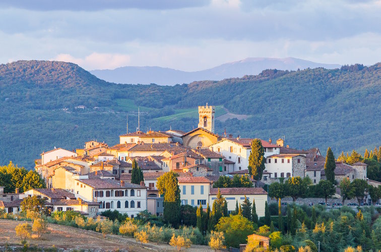 Radda in Chianti im Chianti Classico Gebiet