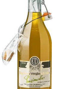 Ligurisches Olivenöl online kaufen 4 Pinzimolio Olivenöl Olio Extravergine Calvi 500ml
