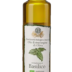 Ligurisches Olivenöl online kaufen 3 Olio Extravergine di Oliva al Basilico/mit Basilikum BIO Calvi 0,25L