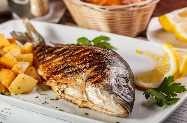 Orata alla Griglia - Goldbrasse