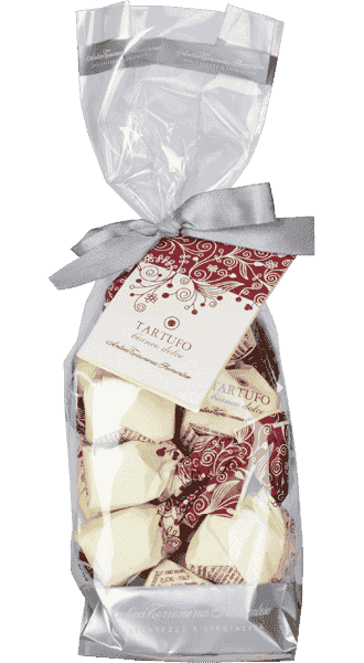 Tartufo Dolce Bianco Antica Torroneria Piemontese 200g 1 Tartufo Dolce Bianco Antica Torroneria Piemontese 200g