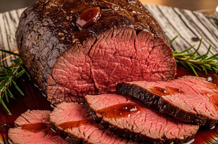 Brasato di Barolo modern medium gebraten