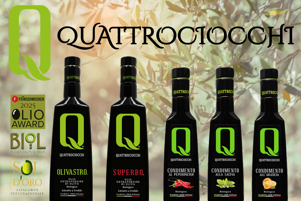 Quattrociocchi - prämiertes Olivenöl Extra Vergine aus Italien